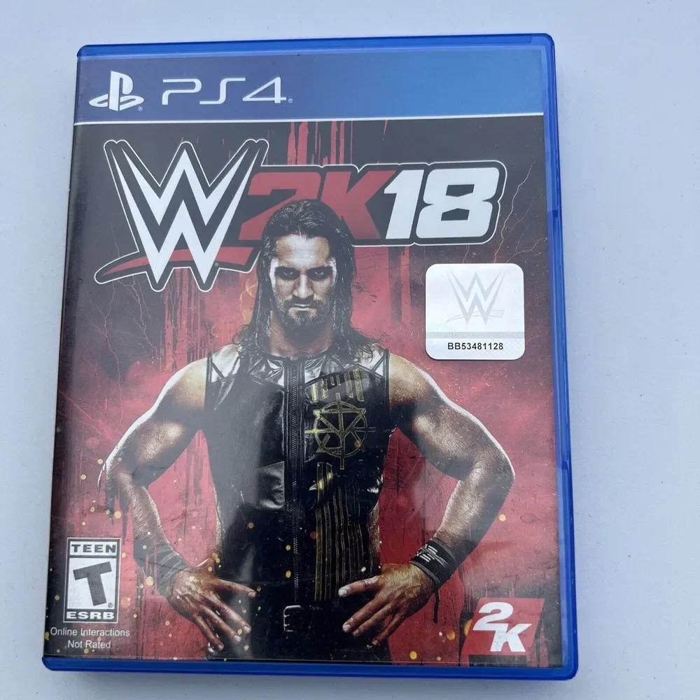 WWE 2K18 Sony PlayStation 4‎ (PS4) Game & Case